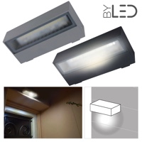 Applique LED murale étanche rectangulaire 6W - 230V - KRISS-06