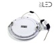 Dalle LED ronde 12 W encastrable - extra plate - SUNNY-12