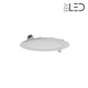 Dalle LED ronde 12 W encastrable - extra plate - SUNNY-12