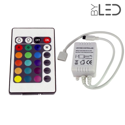 Télécommande RGB + contrôleur infrarouge