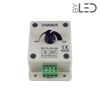 Variateur dimmer filaire rotatif 8A