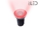 Spot LED encastré de sol inox 230V 1x3 W - Terra 1 - Couleur