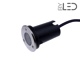 Spot LED encastré de sol inox 230V 1x3 W - Terra 1 - Couleur