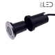 Spot LED encastré de sol inox 230V 1x3 W - Terra 1 - Couleur