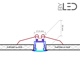 Profilé aluminium encastrable pour ruban LED - CRAFT - E05