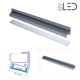 Profilé aluminium étagères en verre 8 mm pour ruban LED - CRAFT - V02