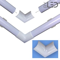 Jonction d'angle pour Profilé LED CRAFT-A01 – saillant 90°