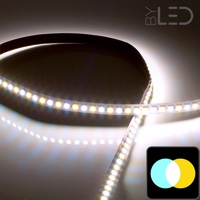 Strip IP65 5050 - Blancs Pur et Chaud - 14,4W/m