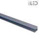 Profilé aluminium étagères en verre 8 mm pour ruban LED - CRAFT - V03
