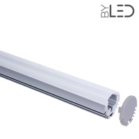 Profilé aluminium tube pour ruban LED - CRAFT - T01