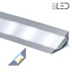 Profilé ruban LED aluminium d'angle pour ruban LED - CRAFT - A03