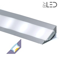 Profilé ruban LED aluminium d'angle pour ruban LED - CRAFT - A03