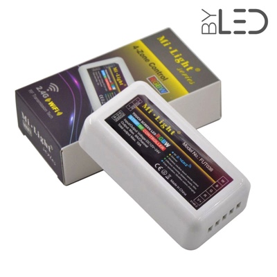 Contrôleur 4 zones RGB + Blanc 2.4GHz - Milight