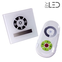 Kit télécommande murale + radio Dimmer - Byled