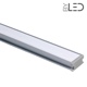 Profilé aluminium sol et mur pour ruban LED - CRAFT - F01
