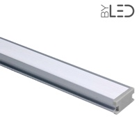 Profilé aluminium sol et mur pour ruban LED - CRAFT - F01