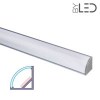 Profilé aluminium d'angle pour ruban LED par byled.whynotflores.com