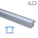Profilé aluminium encastrable pour ruban LED - CRAFT - E04