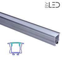 Profilé aluminium encastrable pour ruban LED - CRAFT - E05