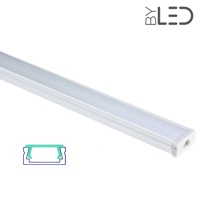 Profilé aluminium pour ruban LED miniature - CRAFT - C01 Blanc