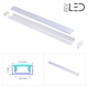 Profilé aluminium pour ruban LED - CRAFT - C06 Blanc