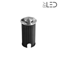 Spot LED encastré de sol balise inox 1W - 230V - QINOX 42 mm