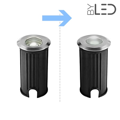 Vitre "dépolie" pour QINOX 42 mm