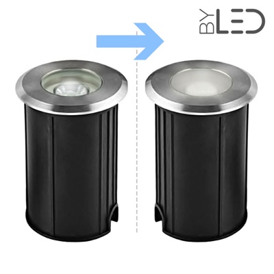 Vitre "dépolie" pour QINOX 62 mm