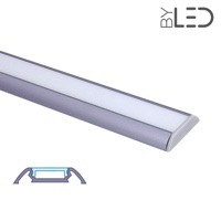 Profilé aluminium plat pour ruban LED - CRAFT - C11