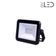 Shape – Projecteur LED ultra plat 230V - extérieur/intérieur – 10W Noir