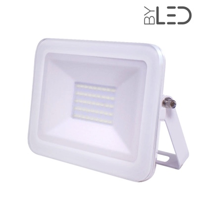Shape – Projecteur LED ultra plat 30W Blanc - 230V - extérieur/intérieur