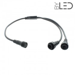 Dérivation étanche IP67 pour spot RGB