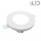 Spot encastrable en plâtre rond profond STAFF