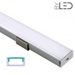 Profilé LED aluminium ruban LED large - CRAFT - C09