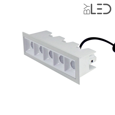 Spot LED encastrable linéaire Blanc 10W - Linea