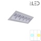 Spot LED encastrable linéaire Blanc 10W - Linea