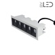 Spot LED encastrable linéaire Noir 10W - Linea