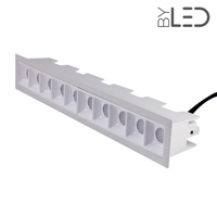 Spot LED encastrable linéaire Blanc 20W - Linea