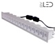 Spot LED encastrable linéaire Blanc 30W - Linea