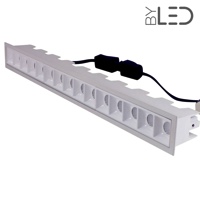 Spot LED encastrable linéaire Blanc 30W - Linea