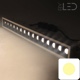 Spot LED encastrable linéaire Blanc 30W - Linea