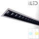 Spot LED encastrable linéaire Noir 30W - Linea