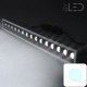 Spot LED encastrable linéaire Noir 30W - Linea