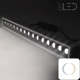 Spot LED encastrable linéaire Noir 30W - Linea