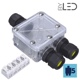 Boîte de connexion étanche à 3 entrées IP68 - Axial