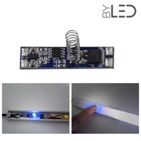 Interrupteur variateur tactile pour profilé ruban LED