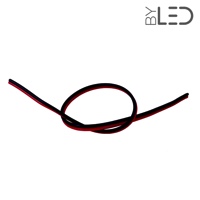Câble mono (rouge et noir) (au mètre)